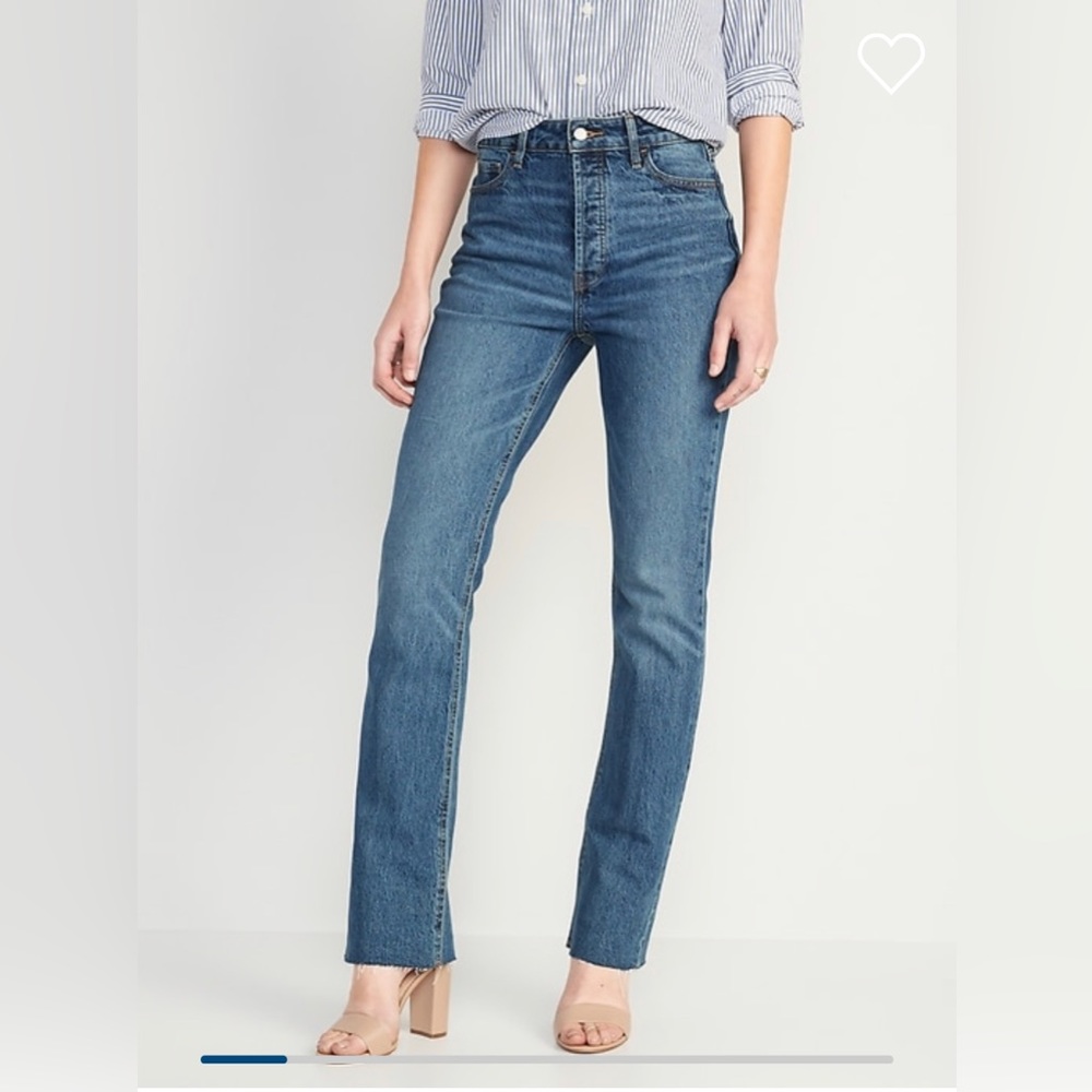 Extra high rise kicker boot-cut jeans size 12